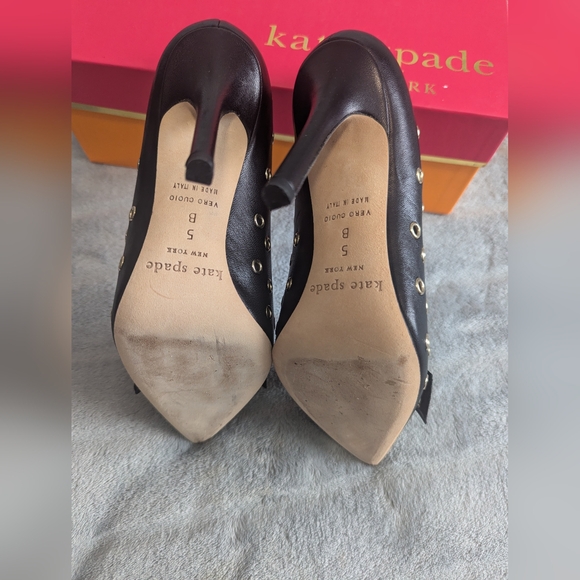 Kate Spade Vero Cuoio heels Sz: 5B - Picture 3 of 3